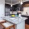 Kitchen islands in apartments at Pavilion at Lake Apartments